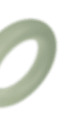 Green donut illustration