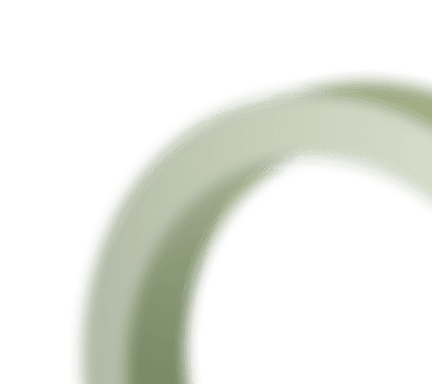 Green donut illustration